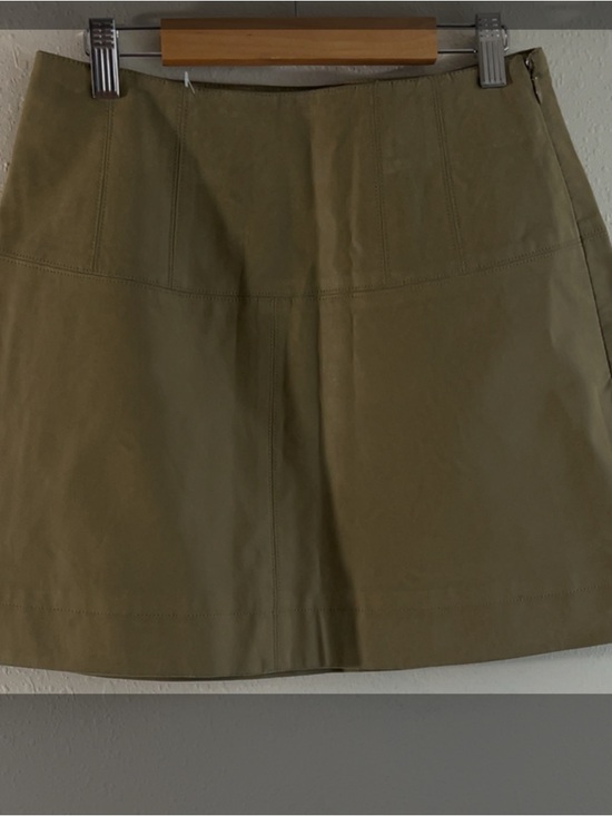 Free People Dresses & Skirts - Free People Olive Mini A-Line Skirt
